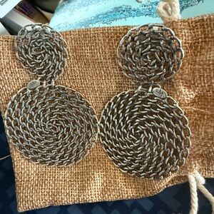 Sterling Silver Chain Earrings